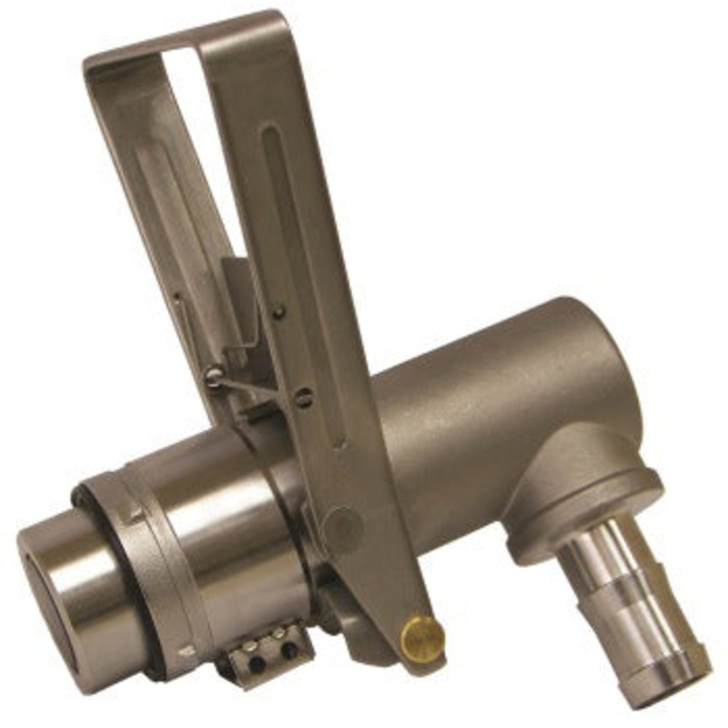 STAINLESS STEEL RSV / RPV DISPENSER COUPLER WITH 3/4 BARB