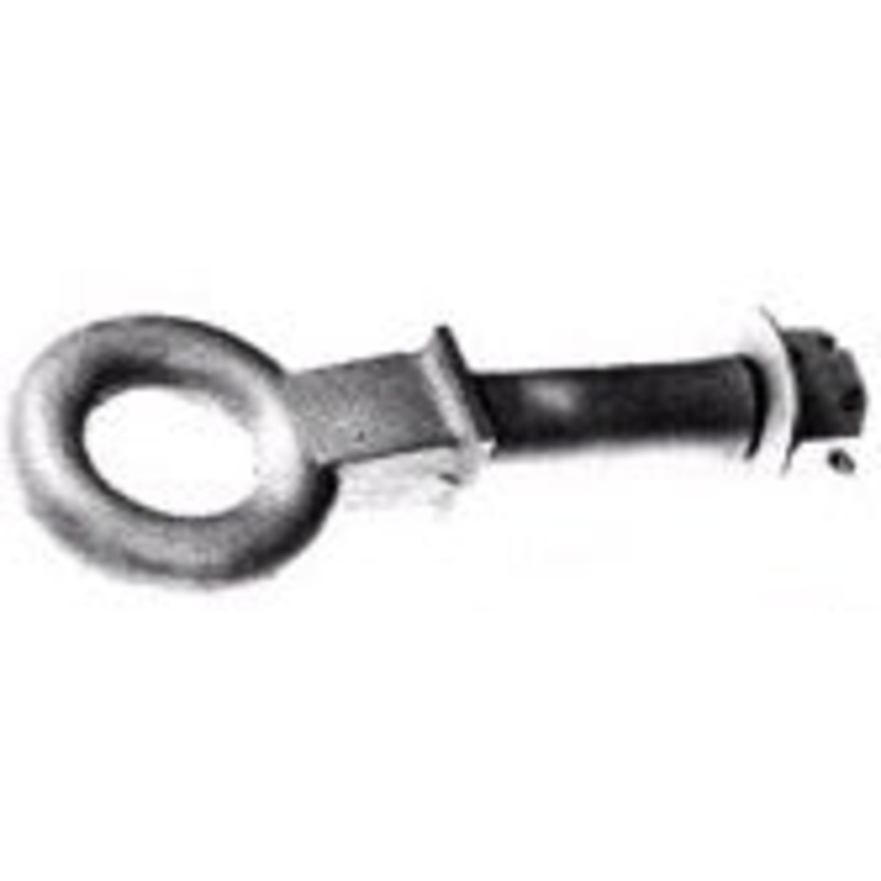 SWIVEL  MOUNT TOW RING ASSEMBLY – 3 RING  50,000 LB CAPACITY   LONG SHANK