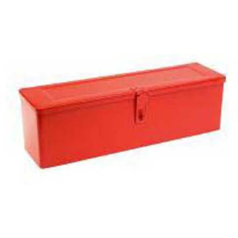 TOOL BOX PORTABLE, RED. 16-1/2 L X 4-1/2 W X 4-1/2 D