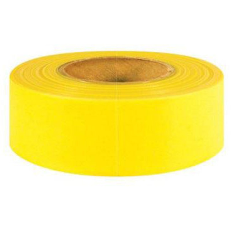 YELLOW MARKING TAPE – 1-3/16 INCH X 100 YARDS