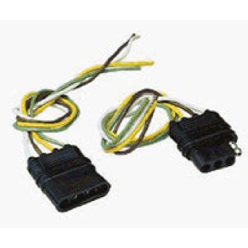 4 POLE FLAT TRAILER WIRING EXTENSION – 12 LONG