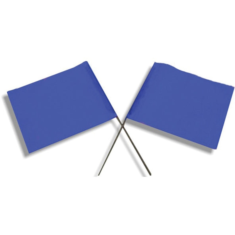4 X 5 INCH BLUE SURVEY FLAG