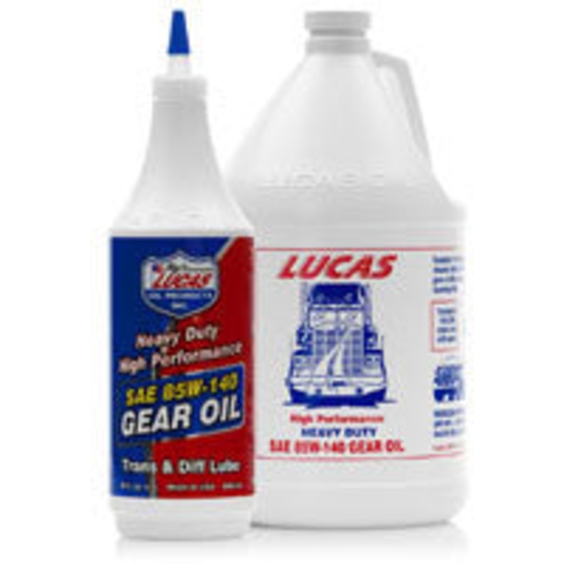 LUCAS HEAVY DUTY 85W-140 GEAR OIL – QUART