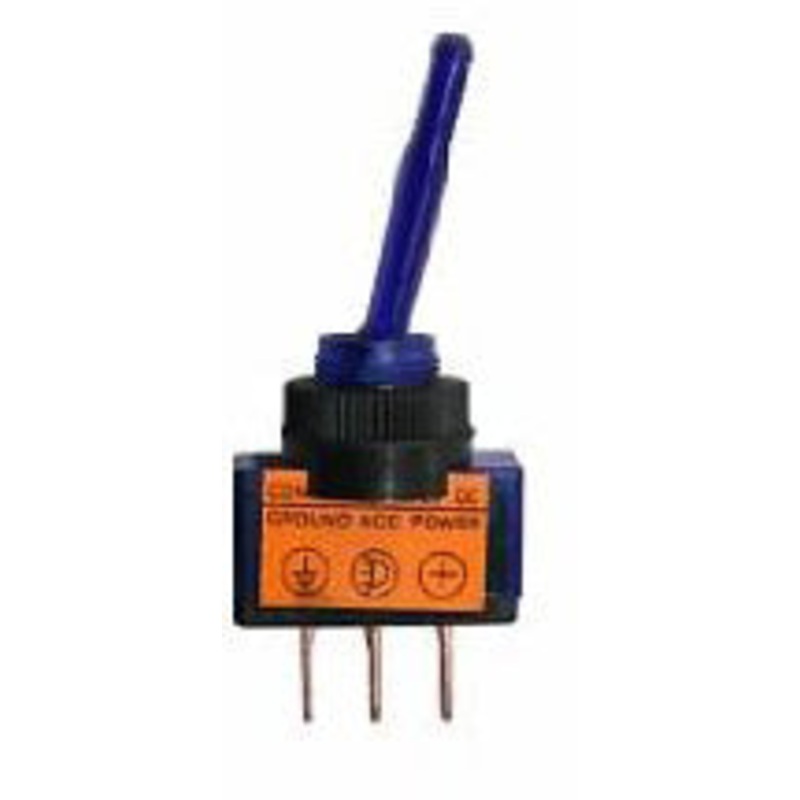 TOGGLE SWITCH WITH BLUE LIGHT SPST 20A 12V