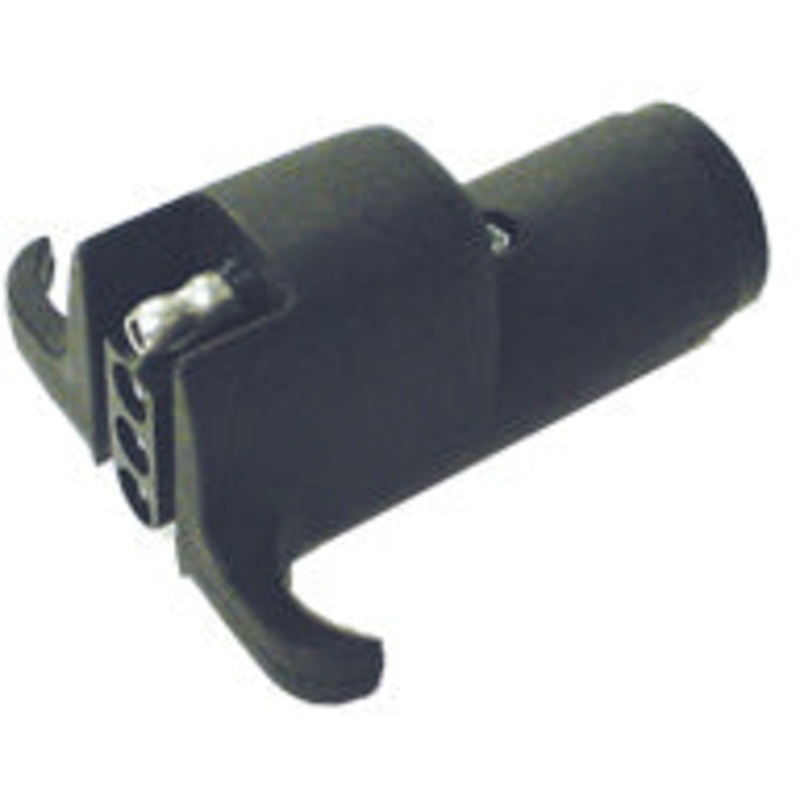 TRAILER WIRING PLUG ADAPTER – FROM 6 WAY ROUND TO 4 WAY FLAT CONNECTOR
