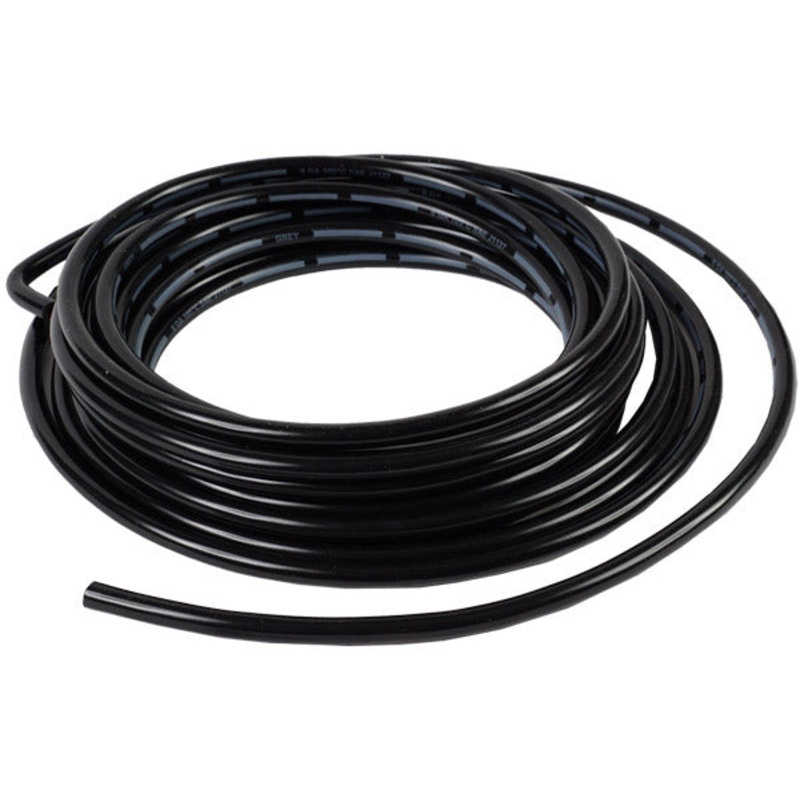 1 AWG BLACK BATTERY CABLE WITH PINK STRIPE – 25 FOOT ROLL – 1 GAUGE