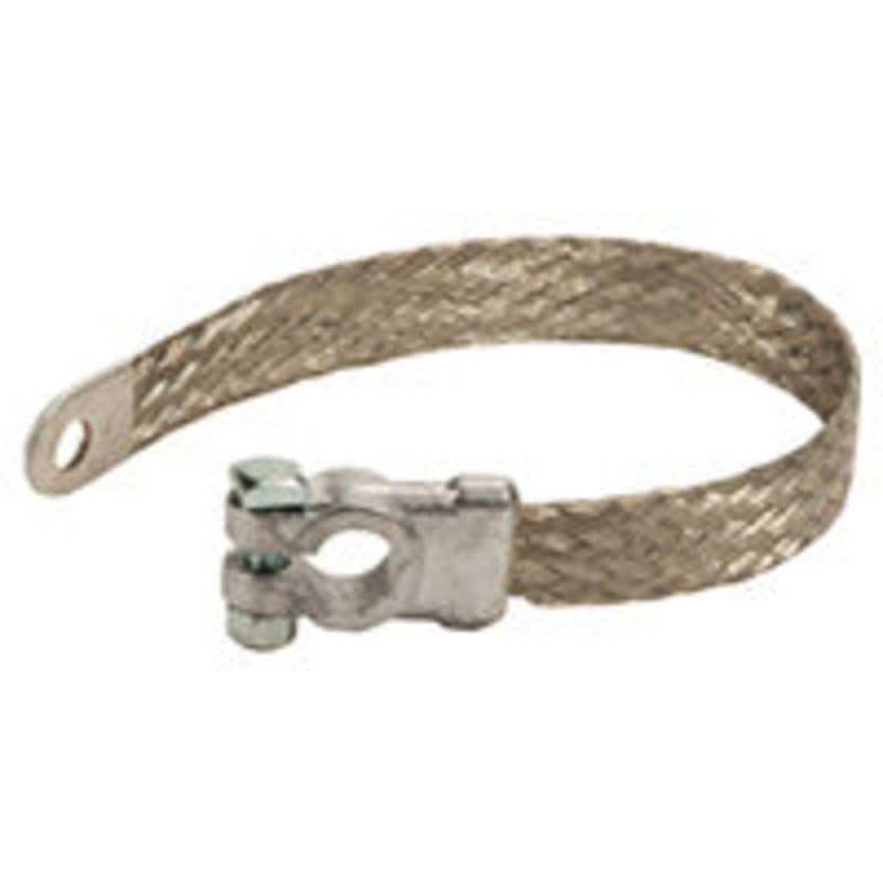19 INCH BATTERY GROUND STRAP – 4 GAUGE