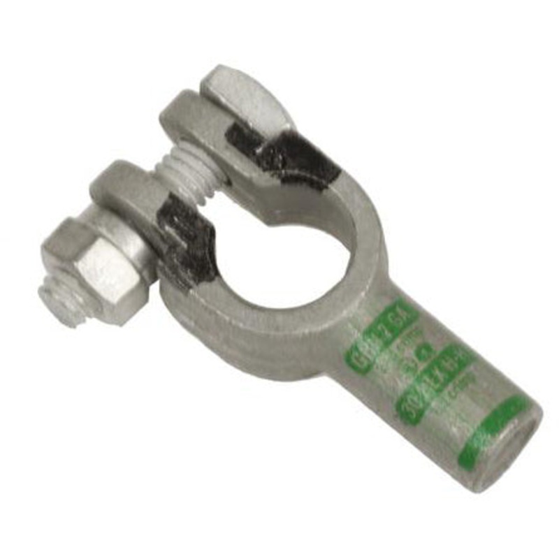 2 AWG TOP POST – STRAIGHT CRIMP/SOLDER NEGATIVE BATTERY TERMINAL