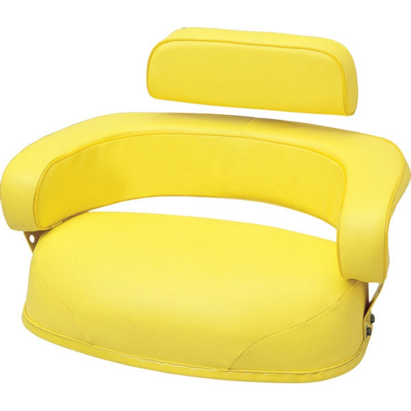 3-PIECE YELLOW SEAT SET FOR JOHN DEERE