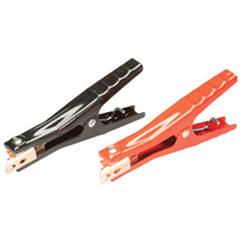 400 AMP BOOSTER E-Z REACH CABLE CLAMP – RED / BLACK CLAMPS IN CLAMSHELL PACK