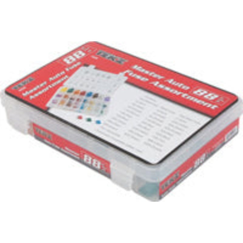 88 PIECE MASTER AUTO FUSE ASSORTMENT