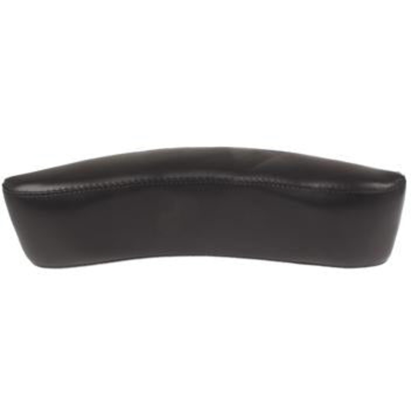 BLACK VINYL BACKREST CUSHION. SIZE 19-1/9 BY 5-1/4. REPLACES AR21968R
