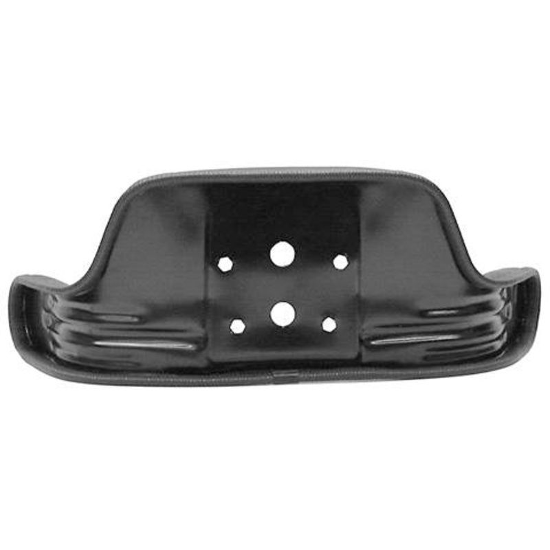 BLACK VINYL CUSHION WITH WRAP AROUND ARMREST. REPLACEMENT ARMREST FOR SEAT TS1050, TS1050AT