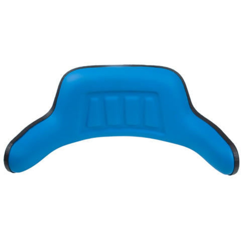 BLUE VINYL CUSHION WITH WRAP AROUND ARMREST. REPLACEMENT ARMREST FOR SEAT TS1060, TS1060AT