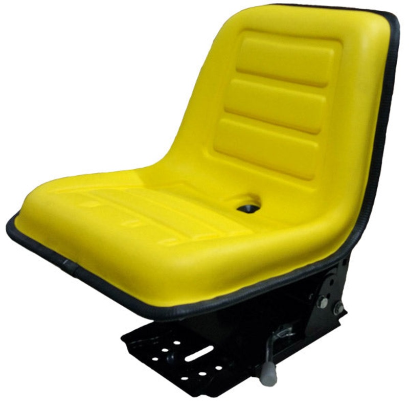 COMPACT TRACTOR 15 WIDE SEAT WITH SUSPENSION – YELLOW VINYL