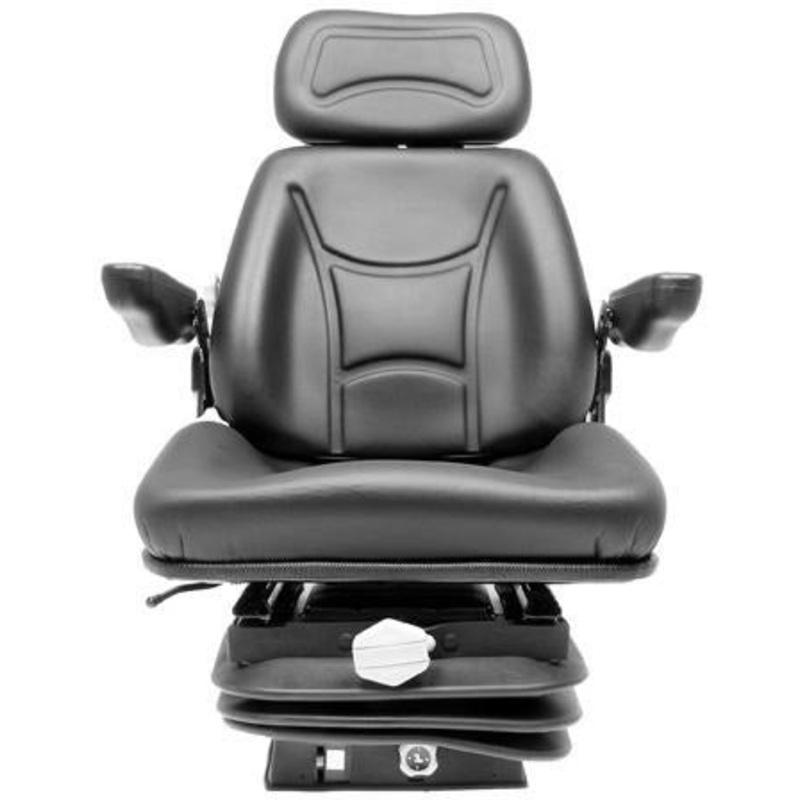 SEAT BLACK VINYL FOR CAB TRACTORS