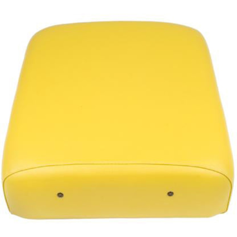 YELLOW VINYL ALL-WEATHER SEAT CUSHION