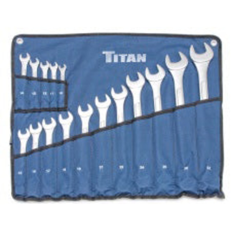 16PC METRIC COMBINATION WRENCH SET