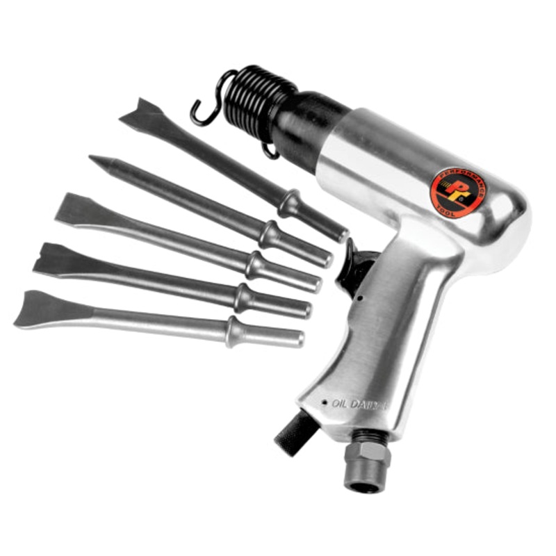 AIR HAMMER WITH 5 CHISELS