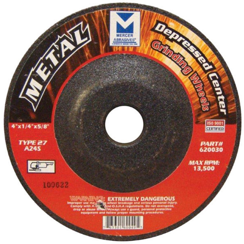 GRINDING WHEEL 9 X 1/4 X 5/8-11 THREAD FOR ANGLE GRINDER