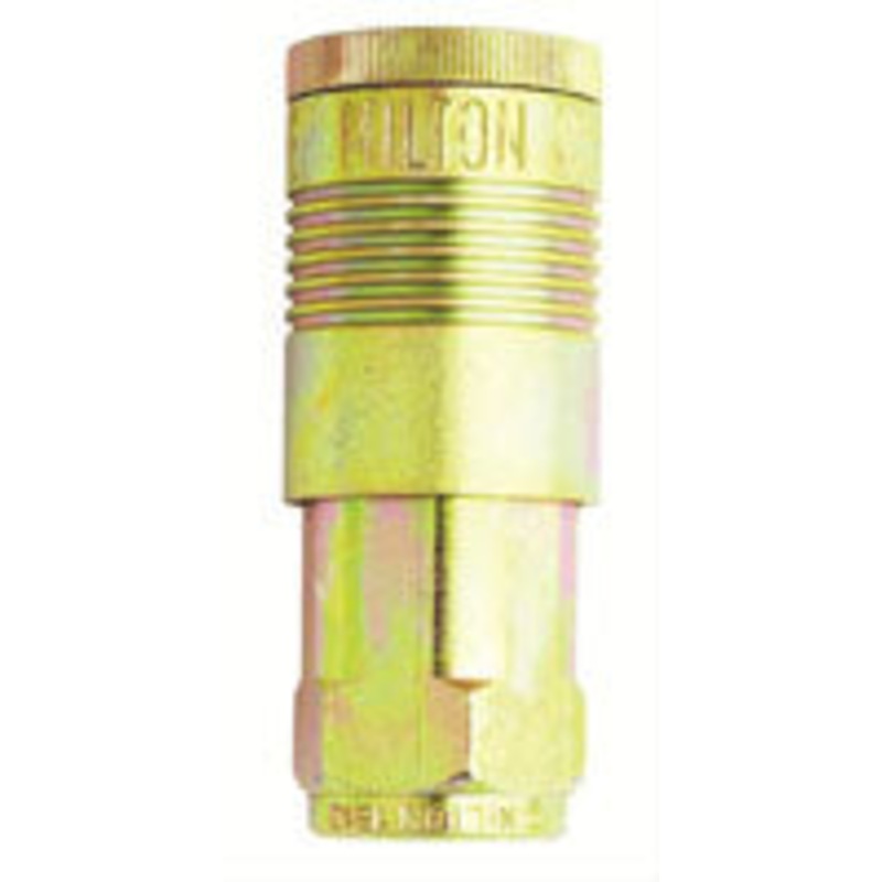MILTON TRU-FLATE COUPLER, 1/2 INCH FEMALE BODY