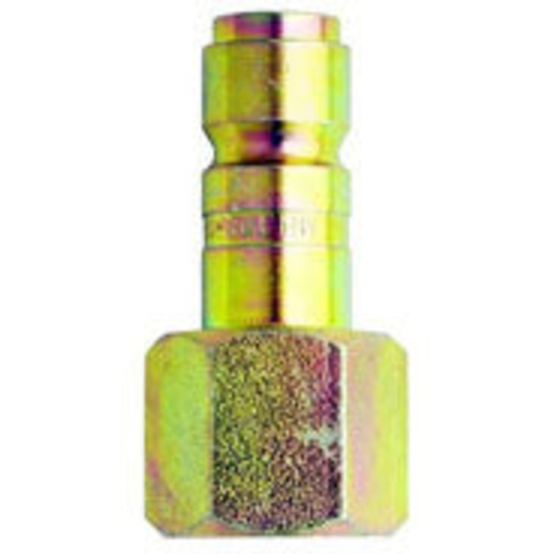 MILTON TRU-FLATE COUPLER, 1/2 INCH FEMALE PLUG