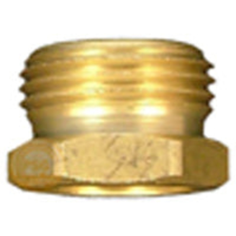 3/4 INCH X 1/2 INCH  MGHT X HOSE BARB  BRASS CONNECTOR