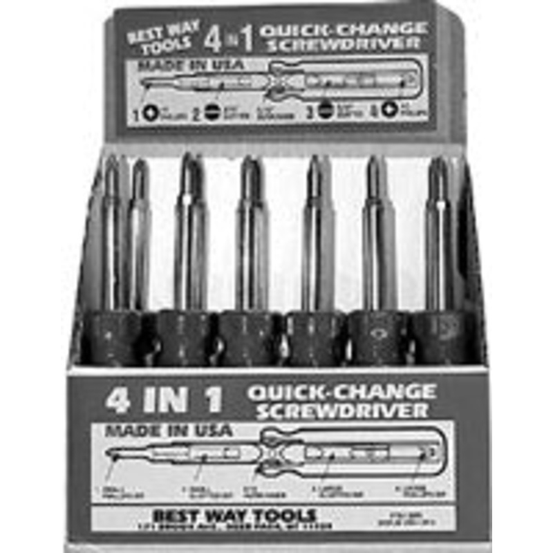 4-IN-1 SCREWDRIVER DISPLAY