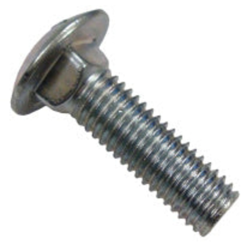 CARRIAGE BOLT 1/2 INCH X 4 INCH ZINC