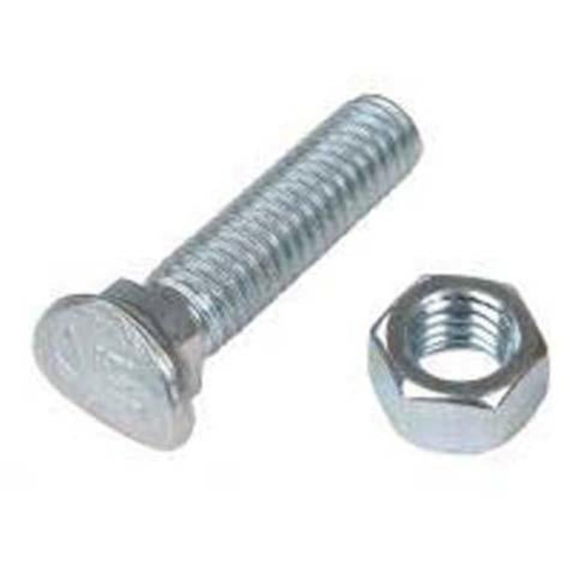 PLOW BOLT 1 INCH X 3/8 INCH ZINC