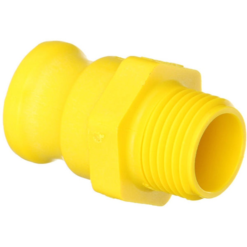QUICK COUPLER FOR GARDEN HOSES –  3/4 MALE COUPLER X 3/4GARDEN HOSE MALE THREAD