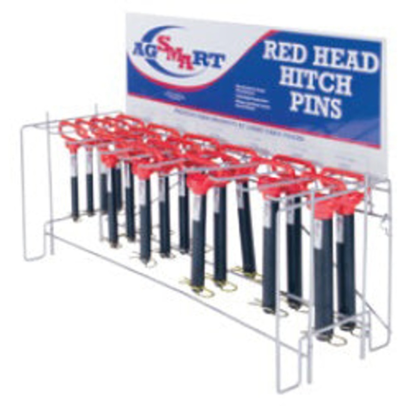RED HEAD HITCH PIN COUNTER DISPLAY
