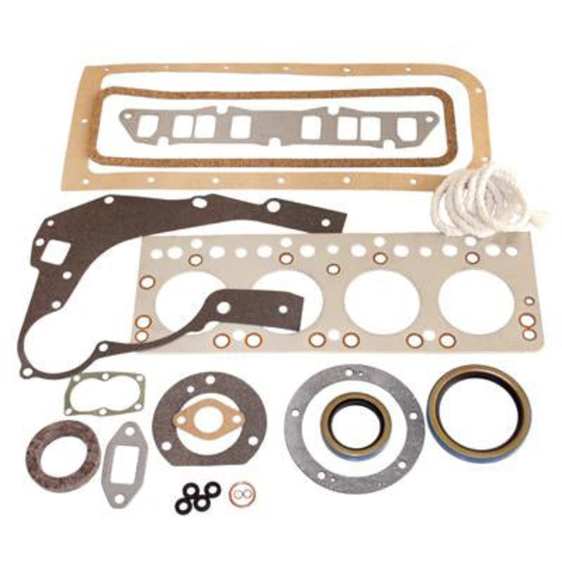 COMPLETE GASKET SET. 1 SET USED ON 124 CID 4 CYLINDER GAS ENGINE