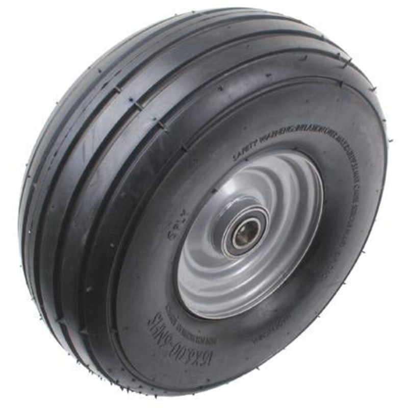 TIRE & WHEEL ASSEMBLY FOR TEDDER