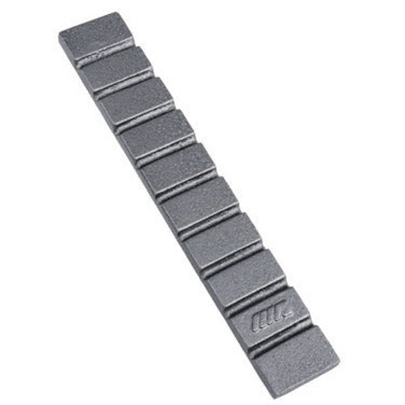1-1/4 X 10 X 5/16 INCH CHROMIUM CARBIDE FLAT SHIN GUARD