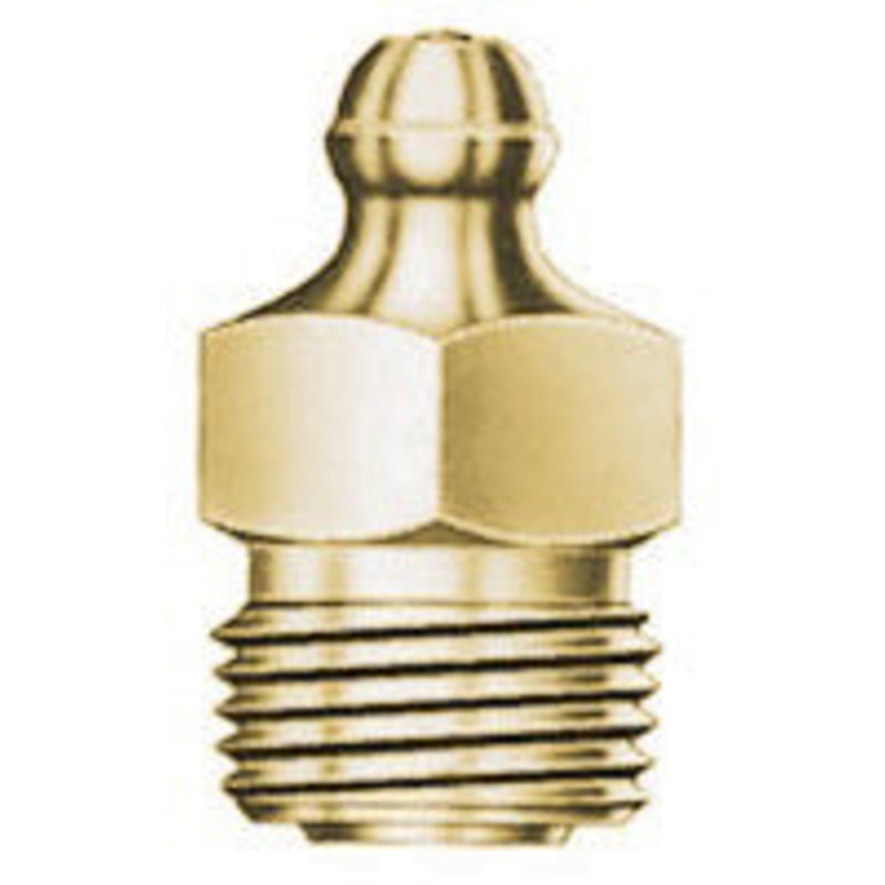 1/4-18 NPT STRAIGHT – SHORT GREASE ZERK – BAG OF 10