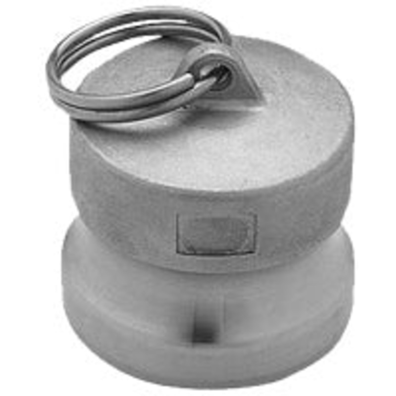1 ALUMINUM PLUG FOR FEMALE COUPLER