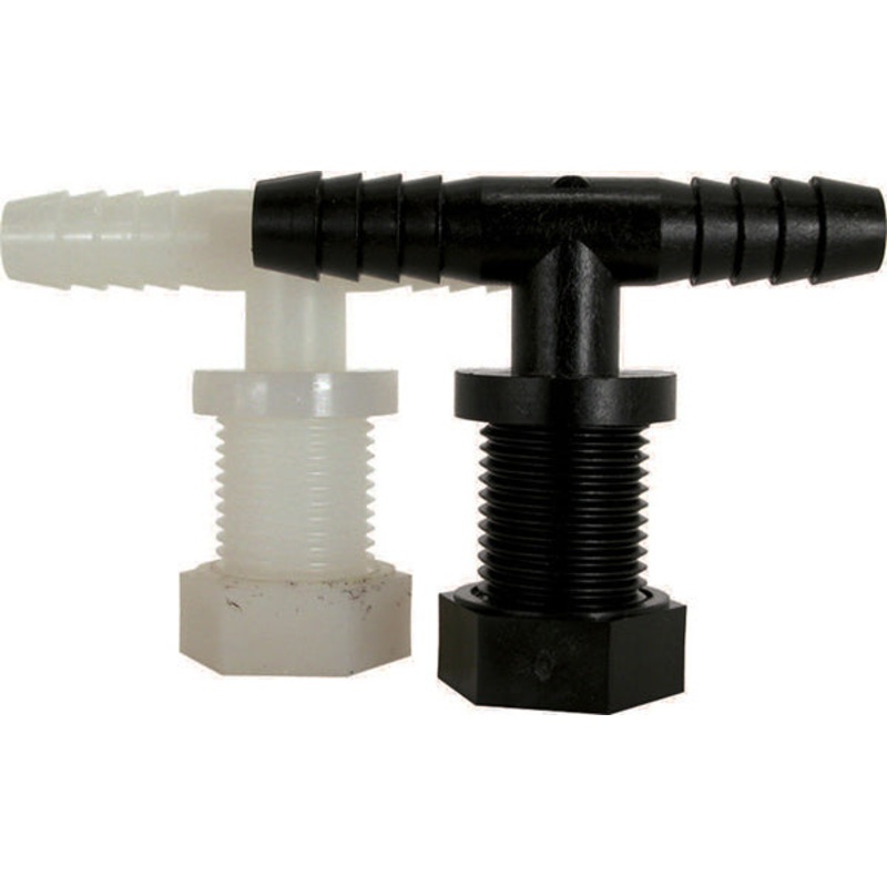 DOUBLE HOSE BARB NOZZLE BODY – 5/8 HOSE – POLY