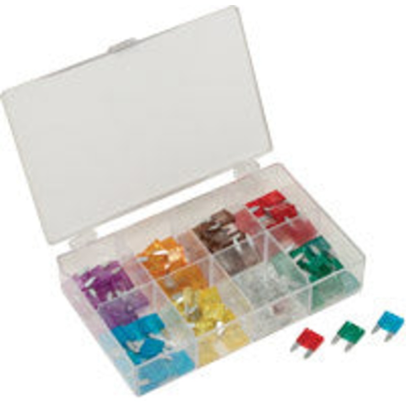 MINI BLADE FUSE ASSORTMENT 96PC