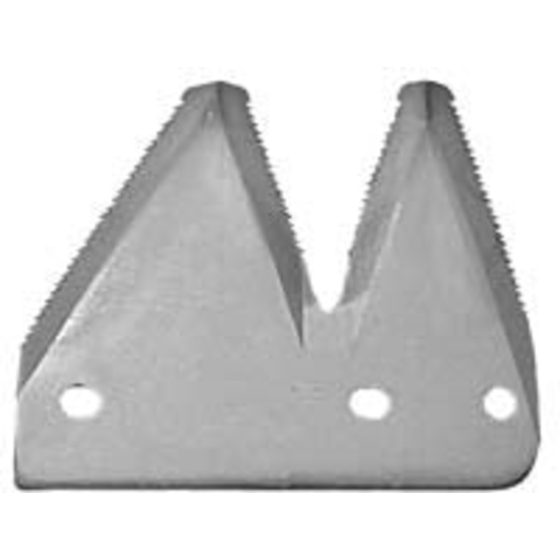 RIGHT HAND END SECTION FOR TOP SERRATED RIGHT HAND  CHROME PLATE – REPLACES 1481200C1 / 86617760 PLATED    BOX 10   612-140