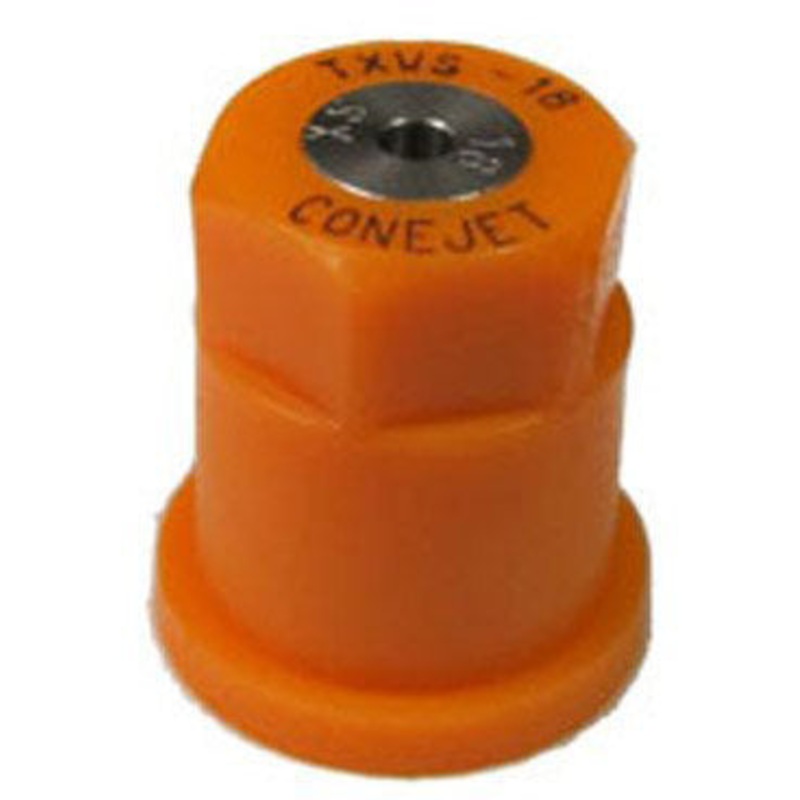 TX CONEJET HOLLOW CONE TIP #18  STAINLESS – ORANGE
