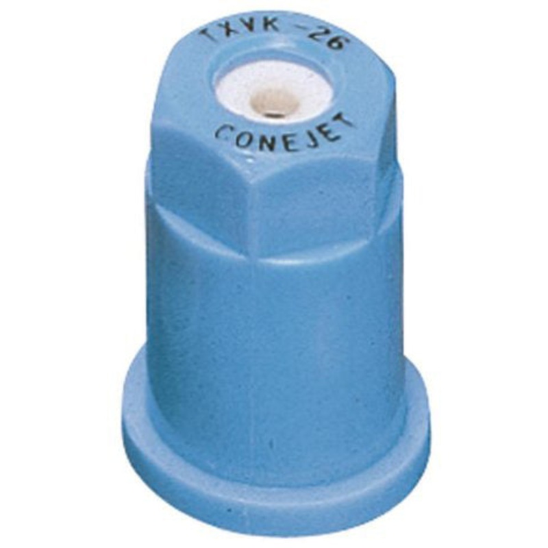 TX CONEJET HOLLOW CONE TIP #26  STAINLESS – LIGHT BLUE