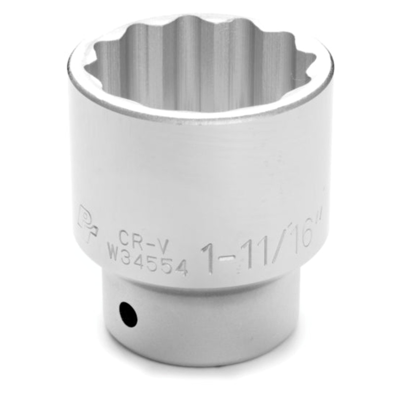 1-11/16 INCH X 12 POINT STANDARD IMPACT SOCKET – 3/4 INCH DRIVE
