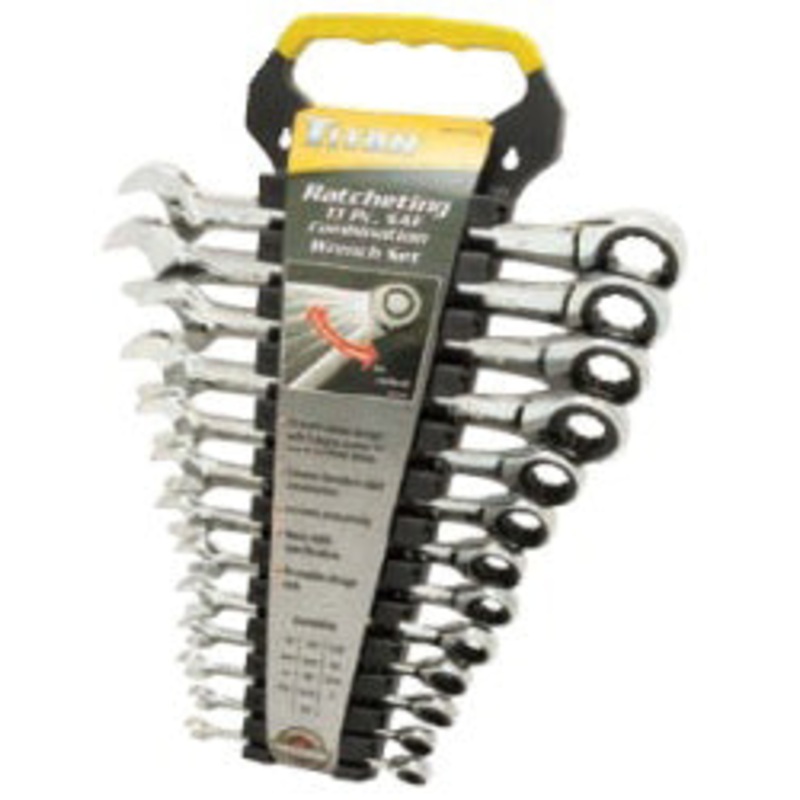 12 PC RATCHET WRENCH SET METRIC
