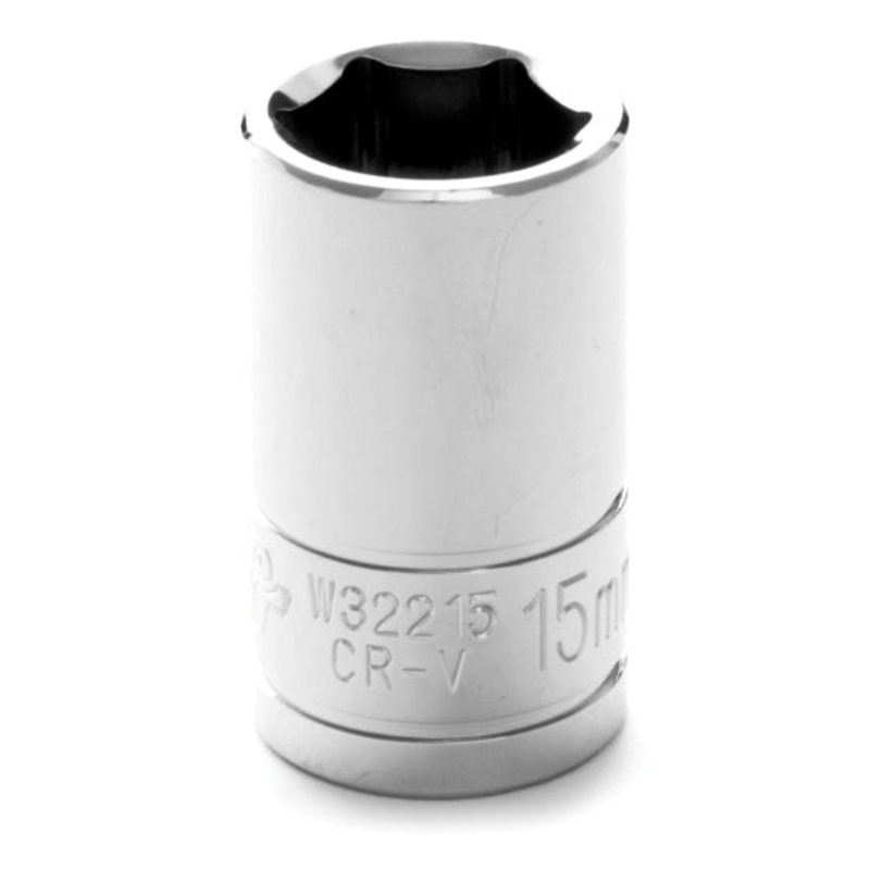 15MM X 6 POINT STANDARD IMPACT SOCKET – 1/2 INCH DRIVE