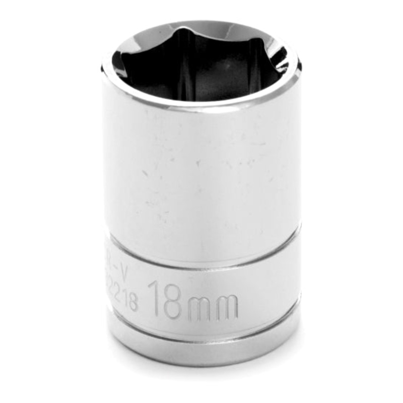 18MM X 6 POINT STANDARD IMPACT SOCKET – 1/2 INCH DRIVE