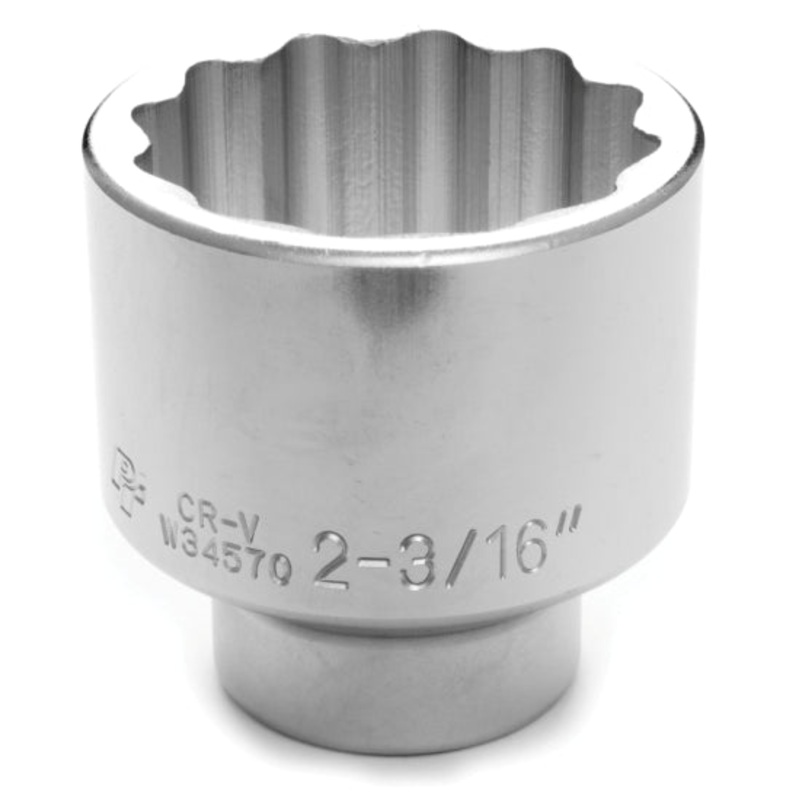 2-3/16 INCH X 12 POINT STANDARD IMPACT SOCKET – 3/4 INCH DRIVE