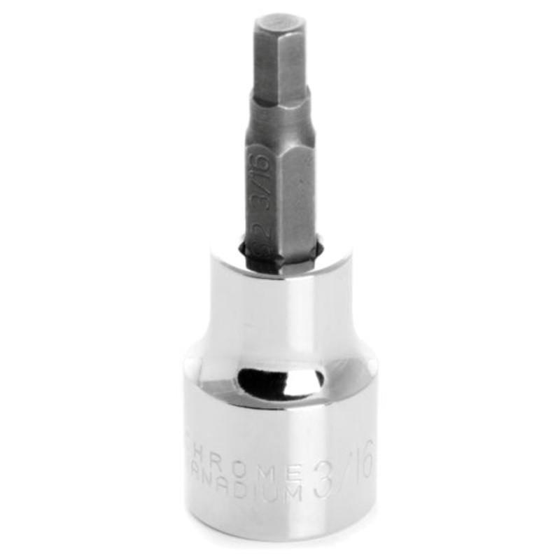 3/16 INCH X HEX BIT IMPACT SOCKET – 3/8 INCH DRIVE