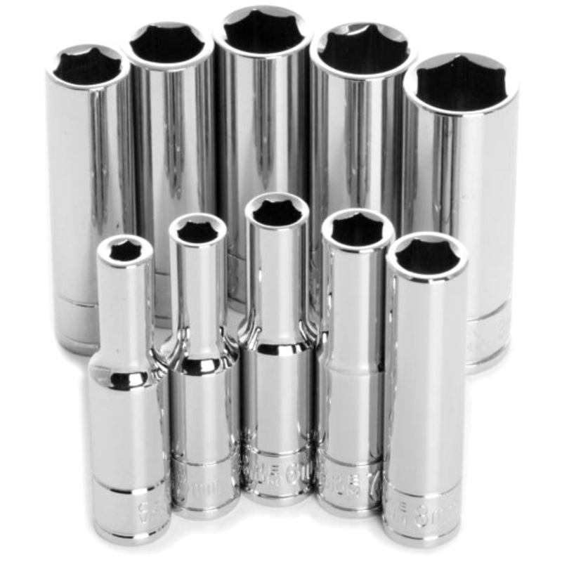 6PT MET DW SKT SET – 10PC DR X 1/4
