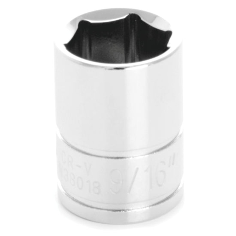 9/16 INCH X 6 POINT STANDARD IMPACT SOCKET – 3/8 INCH DRIVE
